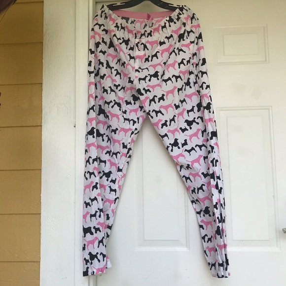 Victoria Secret PINK pajamas pants L 100% Cotton - Picture 1 of 4